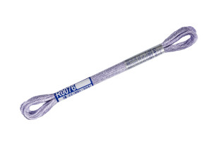 Нитки для вышивания " Gamma" мулине 100% вискоза 8 м R0076 св. сиреневый