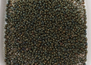 Бисер Чехия круглый 10/0 50г 19155 зелёный непрозрачный металлик