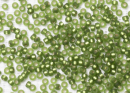 Бисер Япония MIYUKI Seed Beads 15/0 5г 0026F оливковый матовый серебряная линия внутри