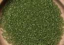 Бисер Япония MIYUKI Seed Beads 15/0 5г 0026F оливковый матовый серебряная линия внутри