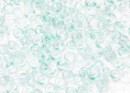 Бисер Чехия круглый 10/0 50 г 01264 прозрачный бледный светлый бирюзово-зеленый зольгель окрашенный