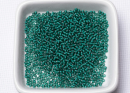 Бисер Чехия круглый 08/0 50 г 55716 бирюзовый