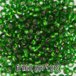 Бисер Чехия " GAMMA" круглый 5 10/ 0 2. 3 мм 5 г 1- й сорт E162 зеленый ( 57120 ) 