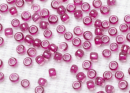 Бисер Япония круглый 11/0 10г 0356 светлый аметист/фуксия, окрашенный изнутри