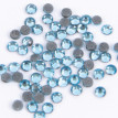 Страз клеевой " Zlatka" ZRTG- 1072 SS10 цветные 2. 7 мм стекло 72 шт в пакете с картонным еврослотом №08 голубой ( Aquamarine) 