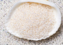 Бисер Япония MIYUKI Seed Beads 15/0 5г 0281 бледный кристалл радужный персиковая линия внутри