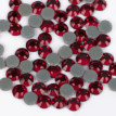 Страз клеевой " Zlatka" ZRTG- 1072 SS10 цветные 2. 7 мм стекло 72 шт в пакете с картонным еврослотом №19 красный ( Siam) 
